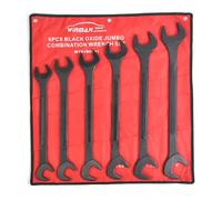 WINMAX TOOLS AUTOMOTIVE 6 Piece SAE Jumbo Angle 1 3/8" to 2" Wrench Set