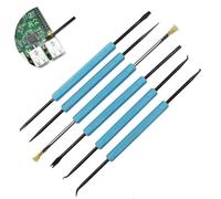 winmiya 6Pcs Dual-Sided Solder Assist Disassembly Tool PCB Cleaning Kit PCB Circuit Boards Soldering Tool Soldering Electronic Projects for Electronics Soldering Electronics Repair