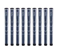 Winn Dri-Tac Oversize +1/8" Navy Blue - 9 Piece Golf Grip Bundle