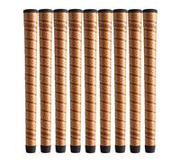 Winn DriTac Wrap Oversize (+1/8") Copper Golf Grips (9 Piece Bundle)