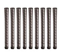 Winn Excel Oversize (+1/8") Black - 9 Piece Golf Grip Bundle