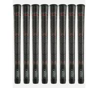 Winn Grips 52DT-JBK Dri-Tac 2.0 series Advance Polymer Technology, 8 Piece Golf Grip Bundle-Standard Size