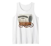 Winnemucca California Covered Wagon for Men Women. Tank Top