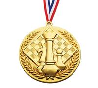 Winner Award Medals - Gold Silver Bronze Lightweight Medals, Portable Kids Competition, Chess Tournament Award Prizes | Recognition Present For Children Teenagers Sports Events School Con