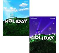 WINNER - ( Photo Book Version. ) WINNER HOLIDAY 4th Mini Album ( DAY + NIGHT - 2 Version Full Set. )+1ea WINNER Store Gift Card K-POP SEALED