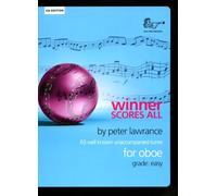 Winner Scores all for Oboe (Oboe Part with CD) by Peter Lawrance