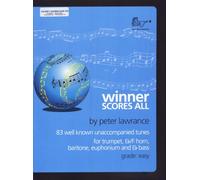 Winner Scores All for Treble Clef Brass (Part +CD) Trumpet/Cornet/Trombone