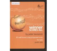 Winner Scores all for Tuba (Bass Clef) Solo Part & CD Edition