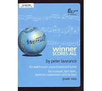 Winner Scores All Horn F/Eb/Tuba Book and CD by Various, Arr: Lawrance Sheet music