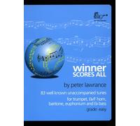 Winner Scores All - Treble Clef Brass (Trumpet, French Horn, Tenor Horn and Euphonium) Solo Part