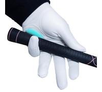 WINNER SPIRIT Miracle Grip Training Golf Glove Consistent Stable Grip with Premium Cabretta Leather Anti Slice Hook Corrector (Medium-Large, Worn on Left Hand)