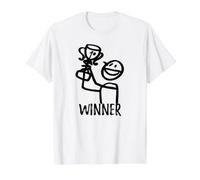 Winner Value Graphic T-Shirt, Men, White, M