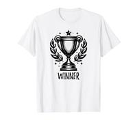 Winner Value Graphic T-Shirt, Men, White, XL