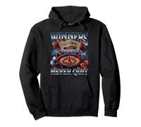 Winners Never Quit Funny Gambling Bootleg Casino Pullover Hoodie