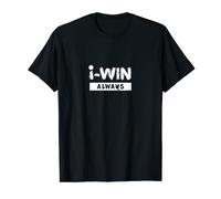 Winners Positive Motivational i-WIN always Gift T-Shirt
