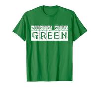 Winners Wear Green Spirit Wear Team Game Color War Camp Game T-Shirt