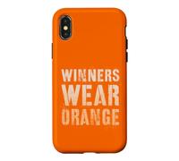 WINNERS WEAR ORANGE Summer Camp Team Building War Game Day Case for iPhone X/XS