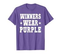 Winners WEAR Purple Team Summer Camp Game Day Tournament Win T-Shirt