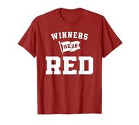 Winners Wear Red Camp Color War Team Spirit Gear T-Shirt