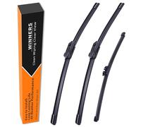 WINNERS Windshield Wiper Blades Set for Volvo XC40 2019-2024 - Front & Rear Complete Kit, All Weather Premium Rubber Wipers, Easy Install OEM Replacement Parts