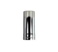 Winnerwell Short Chimney Pipe Accessory - Large | 3.5 Inch Diameter for Large Size Tent Stoves with 3.5 Inch Diameter Pipes