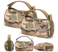 WinnerWhy 2 Sets Shooting Rest Bags, Pre Filled Shooting Bench Rest Bag, Front Rear Support Sandbag Stand Holders for Outdoor Shooting Range and Hunting