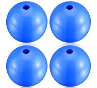 WinnerWhy 4 Pcs Outrigger Ball Stops Fishing Rigging Ball Line Equipment Plastic Pair Outrigger Line Stoppers(Blue)