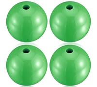 WinnerWhy 4 Pcs Outrigger Ball Stops Fishing Rigging Ball Line Equipment Plastic Pair Outrigger Line Stoppers (Green)
