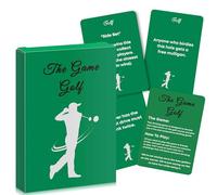 WinnerWhy Golf Card Games, Include 33 Challenge Golf Cards and 1 Instruction, Interactive Social Game for Golfers, Portable Group Activity with Creative Rules for All Skill Levels