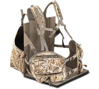 WinnerWhy Turkey Vest with Removable Flip Down Seat Game Bag and Plenty of Pockets for Calls and Strikers, Hunting Gear for Turkey Dove and Upland Bird Hunting