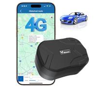 Winnes 4G GPS Tracker Car Tracker with 20000mAh Battery, Real Time GPS Locator for Vehicles, 180 Days History Record, Multi Alarm Anti-Theft Car Tracking Device