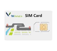 Winnes 4G SIM Data Card for 2G 4G GPS Trackers Plug-and-play, One-day Free Trial