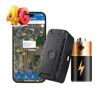 Winnes Big Battery GPS Tracker TK918C Wireless Strong Magnetic Car Tracker No Monthly Fee Anti-Lost Real-time Location Tracking with Smartphone,Computer, SMS 4G Global Monitor Tracker