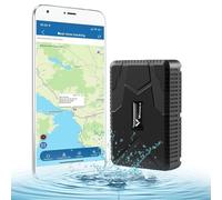 Winnes GPS Car Tracker Real-time Location Tracking Anti-theft Vibration/Losing/Over-speed/Geo-fence Alarm,10000mAh Big Battery, Strong Magnetic Free Mount, IP65 Waterproof, No Subscription, Free APP