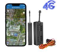 Winnes GPS Tracker 4G Unlimited Tracking Range Real-time Positioning, Record History Route, Ignition Alerts,9V-95V Self-Install Vehicle tracker for Van, Motorcycle, Caravan, Motorhome, Tractor, Car