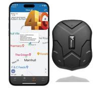 Winnes GPS Tracker Car without Subscription Magnetic Vehicle GPS Tracker 4G No Monthly Fee Long Life Wireless GPS Tracker Android iOS Car Tracker Big