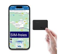 Winnes Magnetic GPS Tracker Upgrade SIM-Free 4G Real-time GPS Locator Car Alarm Security System APP/Web Positioning Car Tracker Compact Portable Mini Tracking Device for All you Cared