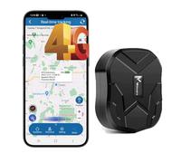 Winnes Real Time GPS Tracker 4G Worldwide Use Magnetic Long Battery Life Anti-theft Anti Lost Locator for Car, Truck Battery Powered Car Tracker 150 Days Standby Geo-fence, Moving Security Alerts