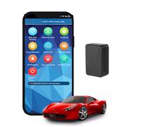 Winnes SIM-free GPS Tracker 4G Magnetic Vehicle Tracker with Alerts Works Instantly Real Time Positioning via App,Web Portable Personal Tracking Device Battery Powered 60 days Standby