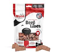 Winni Treats Freeze Dried Liver Prices for Dogs, Limited Ingredients, No Preservatives, High Protein and Low Fat, Raw Prices with One Ingredient for Mascot