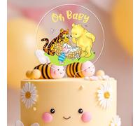 Winnie bear Acrylic Cake Topper 3
