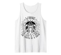 Winnie First Name Surname Witch Funny Saying Halloween Tank Top