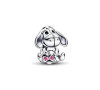 (Winnie pooh eeyore bead charm for pandora bracket ) New Disney Mickey Minnie sterling silver charm 925