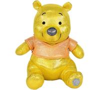 Winnie Pooh Plush Bear Large And Glitter 30Cm Original 100 Years Disney