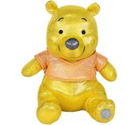 Winnie Pooh Plush Bear Large And Glitter 30Cm Original 100 Years Disney