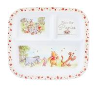 Winnie The Pooh 3-Section Children's Divided Plate - BPA-Free, Durable & Colourful Dining for Children, Perfect for Balanced Meals - 36 Months Up