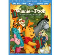 WINNIE THE POOH - A VERY MERRY POOH YEAR NEW REGION 1 BLU-RAY/DVD