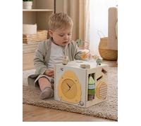 Disney Winnie the Pooh Wooden Activity Cube, Multi-Activity Toy, Age 1+
