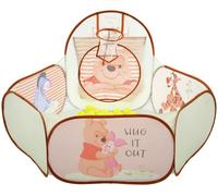 Winnie The Pooh Quick-Up Ball Pit with Hoop & 20 Balls | Officially Licensed Kids Toddlers Play Set | Fun Activity Pen for Boys Girls Children