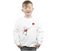 Winnie The Pooh Balloon Sweatshirt Disney White 7-8 Years